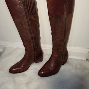 Born Rich Brown Over the Knee Boots
